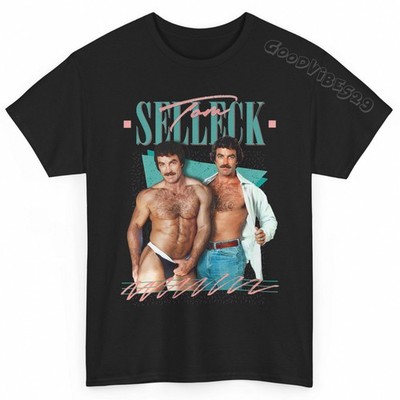 Tom Selleck 80s Retro Aesthetic Magnum P.I. Vintage Tee S-5XL Men Women Unisex