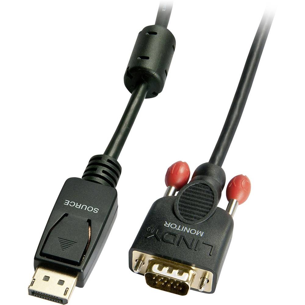 LINDY DisplayPort VGA Adapterkabel DisplayPort Stecker VGA 15pol Stecker 4090₽