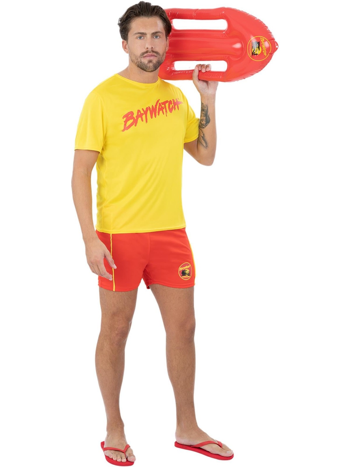 Футболка Smiffys Baywatch Instant Kit и надувной поплавок официально лицензированный Bay 4090₽