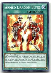 Armed Dragon Blitz BLVO-EN052 Common 1st Edition Yu-Gi-Oh! Blazing Vortex