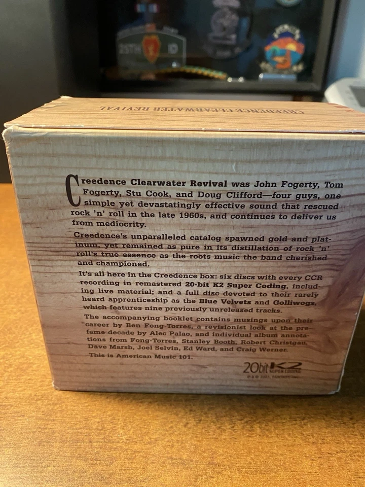 Creedence Clearwater Revival CD Box Set 6 Disc Set Plus Book Fantasy Records - Image 3 of 4