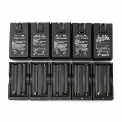 1865 Dual Wall Charger For UltraFire I8650 3.7V Rechargeable Li-ion Battery