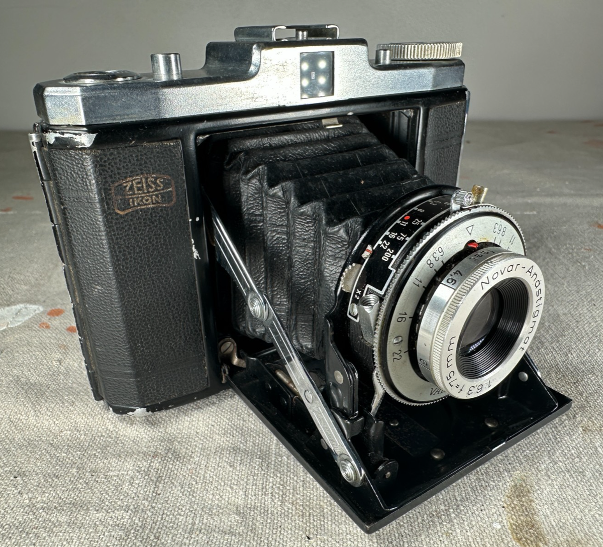 ☆ ZEISS-IKON NETTAR II - 517/16 Camera 6 x 6 ☆ Vario-Novar f:6.3