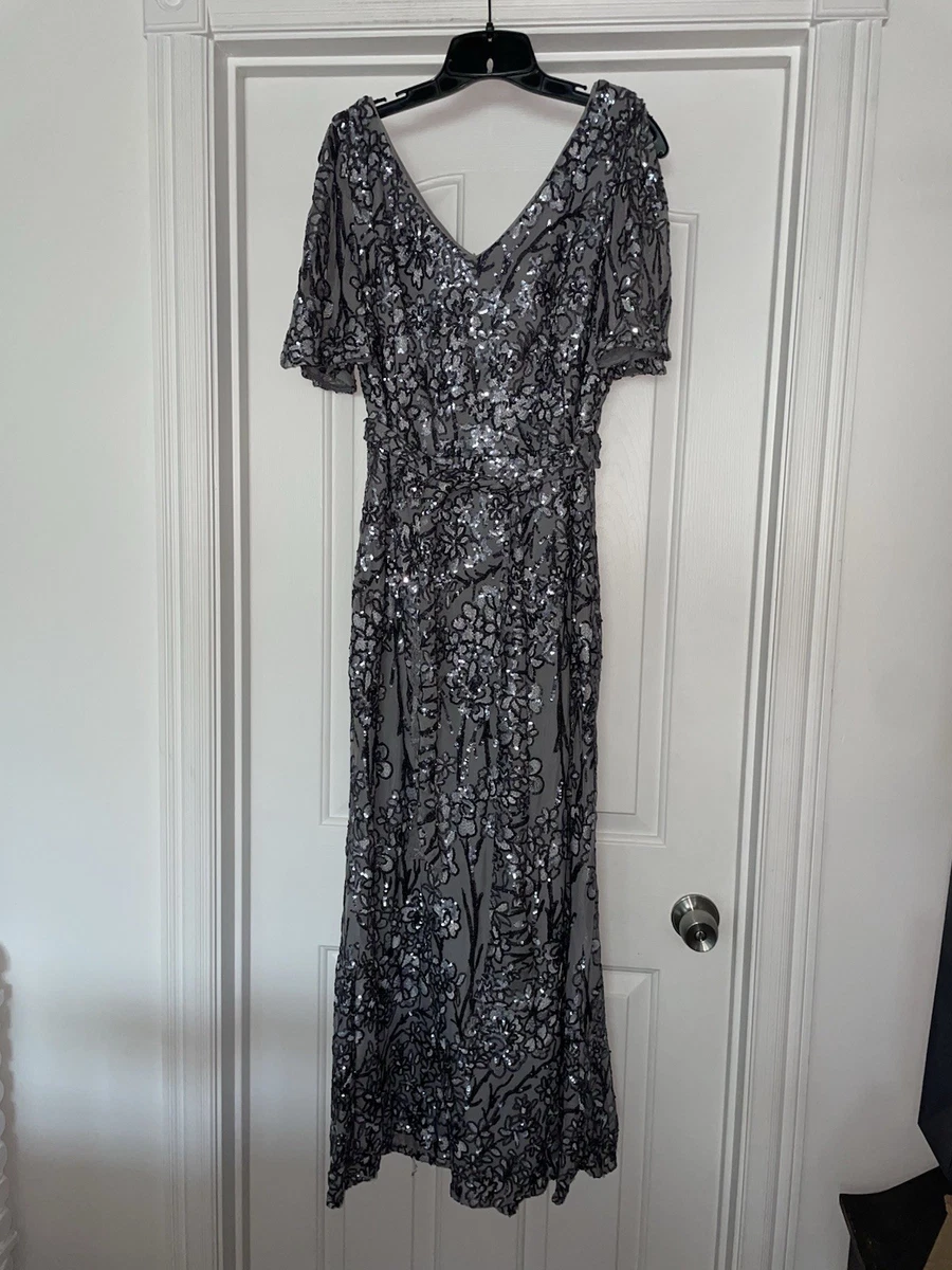 bcbgmaxazria floral embroidered evening dress BCBG Max Azria main image 1