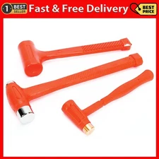 Titan 63133 3-Piece Dead Blow Hammer Set - Includes 16Oz Ball Pein, 12