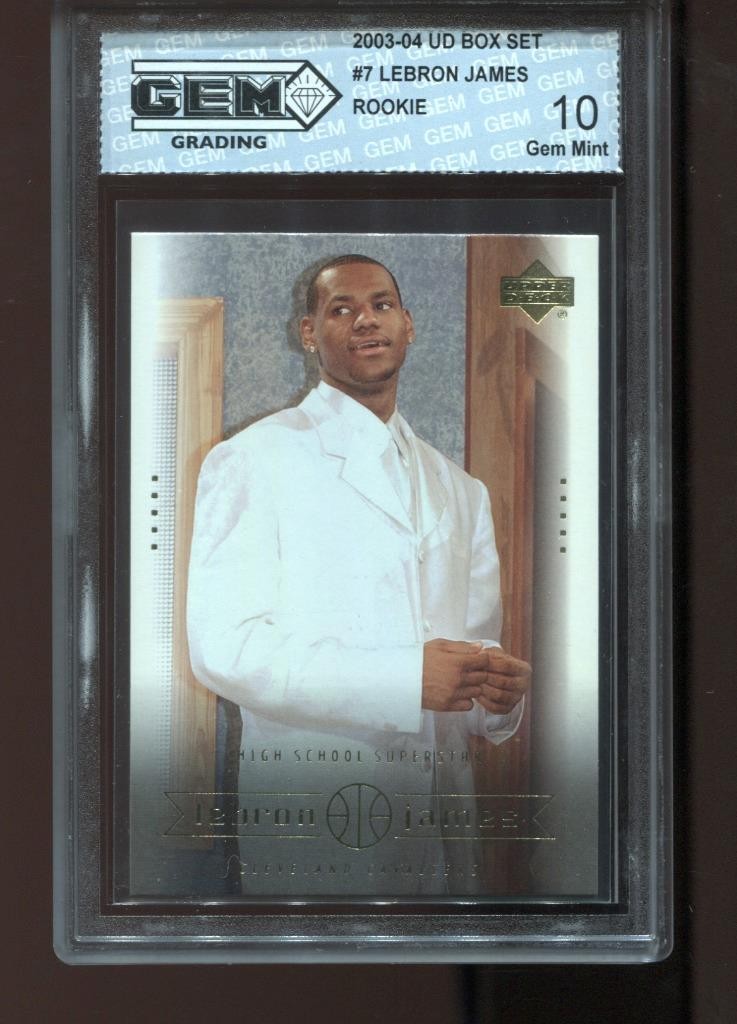 2003-04 Upper Deck Lebron James - Box Set Lebron James LeBron James #7 (RC)