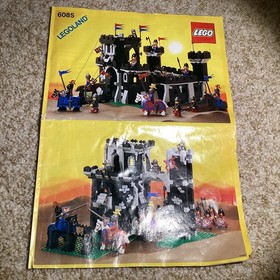 Lego Castle Black Knights 6085 Black Monarch's Castle: 100% Comp w/Instructions