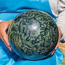 11.55kg Natural Peacock Eye Ball Polished Quartz Crystal Healing Specimens 2737