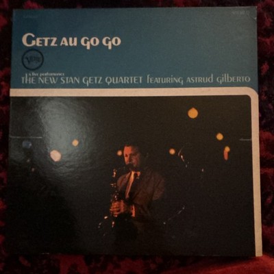 Verve Getz au Go Go Stan Getz Quartet Astrud Gilberto Jazz 12'' LP Vinyl Live