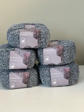 Lot 5 Cake 1/3 Peru NOVELTY 2 Alpaca Wool Yarn 8.9oz 250gr 3008 Grey Mix H
