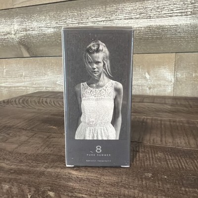 SEALED NEW- Abercrombie & Fitch A&F- 8 PURE SUMMER Perfume 1 oz Limited Edition