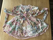 Vintage Bonnie Jean Toddler Dress size 4T garden floral tea party tulle fancy