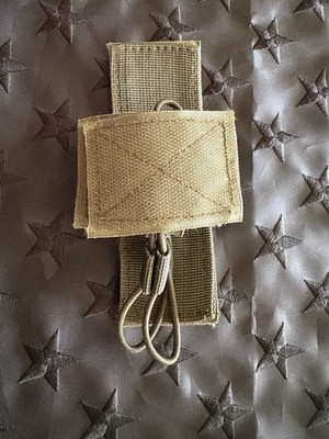 OD Green MOLEE Tactical Gear Insert Pouch Holder With Adjustable Retention