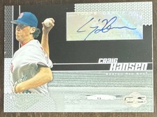 Craig HANSEN🔥2006 Topps Co-Signers RC AUTO #103 PR/250 Red Sox💥