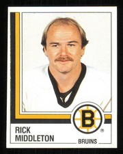1987-88 Panini Stickers #12 Rick Middleton