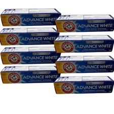 8 Pack ARM & HAMMER Advance White Extreme Whitening Toothpaste 4.3oz Exp 04/26