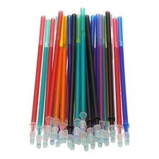 30Pcs0.5mm Erasable Gel Pens Refills, Multicolor Ink