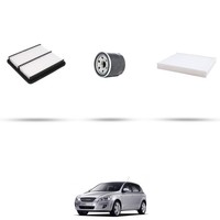 Hoffcar Set Service - 3 Filter Kompatibel Mit Kia Cee D (Und) 2.0 16V 105Kw Ab