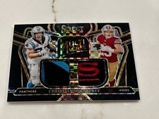 2023 Panini Select Multiverse Christian McCaffrey #MU-CMC Black Prizm /1 (MEM)