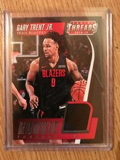 2018-19 Panini Threads Basketball Gary Trent Jr RC Rookie Threads / JERSEY