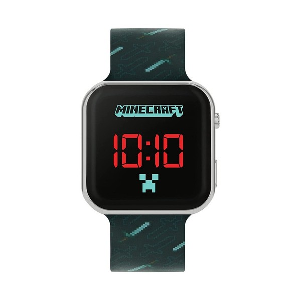RELOJ DIGITAL LED INFANTIL MINECRAFT ACCUTIME