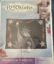 Vintages Rug Works Heirloom Hooking "Lady Liberty" Latch Hook Kit