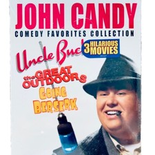 John Candy 3 Comedy Favorites DVD Uncle Buck The Great Outdoors Going Berserk