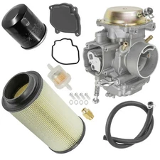 Air Filter Kit W/Carburetor For Polaris Sportsman 450/Sportsman 500 1996-2008