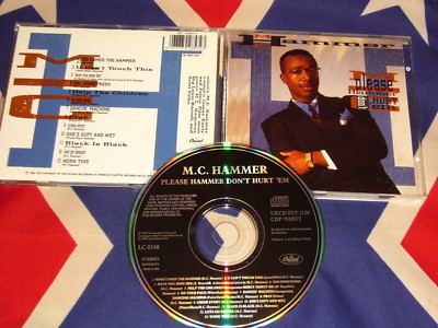 M.C. HAMMER - please hammer don't hurt 'em  CD 1990 CDP 7928572