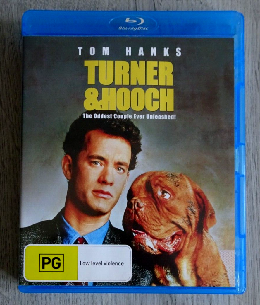 Turner and Hooch Blu Ray OOP Region ABC Dogue de Bordeaux Tom Hanks Dog