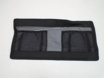 EXCEL BOAT SEAT BACK STORAGE BLACK MESH 28'' X 14'' MARINE