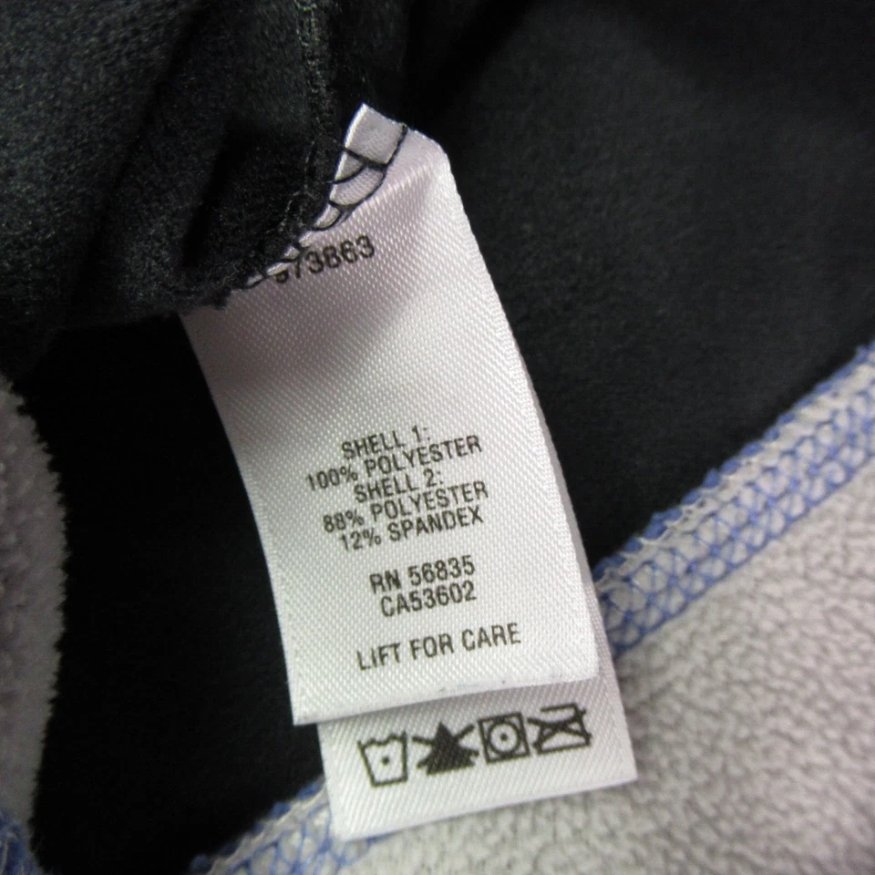 Cabelas Sudadera con Capucha Mujer Grande Azul Manga Larga Ligera Bolsillos Vellón Foto 4 de 4