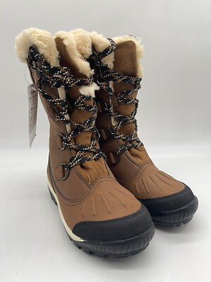 Tried on BEARPAW WOMEN Desdemona Winter Waterproof Snow Boots size