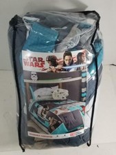 STAR WARS LAST JEDI 82" X 91" REVERSIBLE COMFORTER FULL QUEEN SEALED NEW