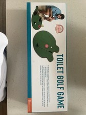 POTTY PUTTER TOILET GOLF GAME - FUNNY - BRAND NEW