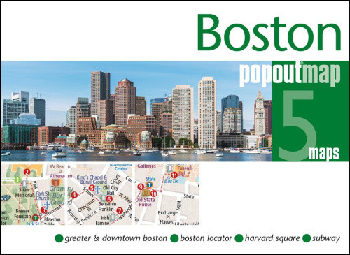 Boston PopOut Map (PopOut Maps) by PopOut Maps