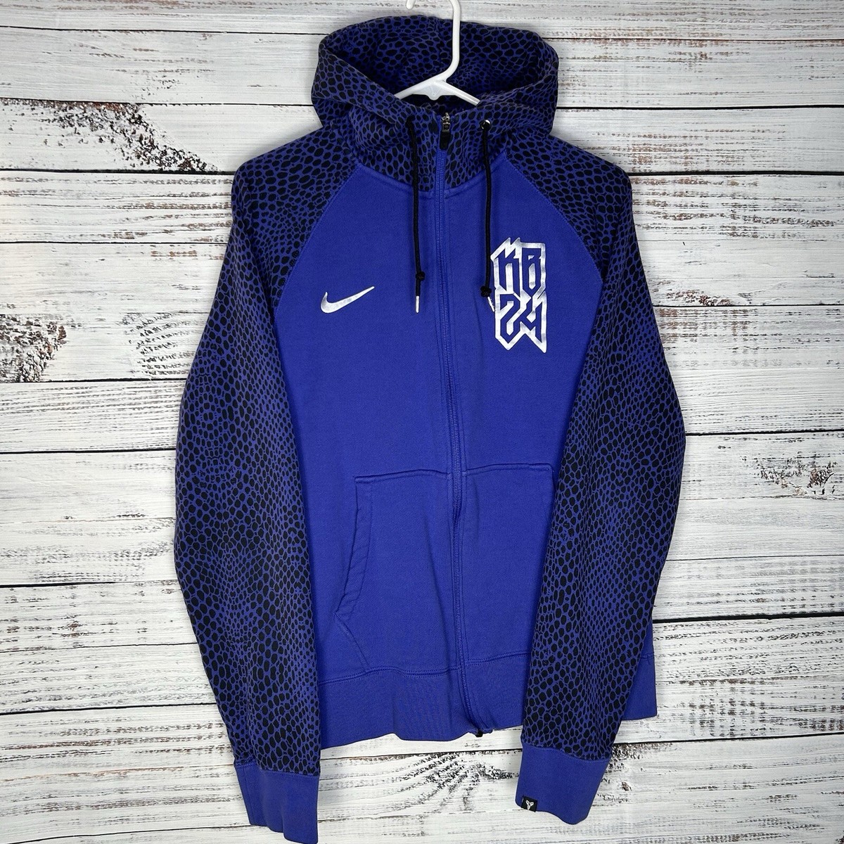 Nike Kobe Bryant Black Mamba Snakeskin Full-Zip Hoodie KB24 Nike Kobe Bryant Black Mamba Snakeskin Full-Zip Hoodie KB24