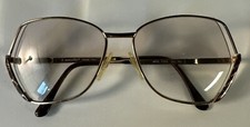 Marcolin MOD 7055 55-16-130 Gold Half Rim Eyeglasses Frame Only