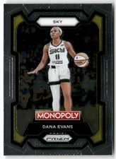 Dana Evans 2024 Panini Prizm Monopoly WNBA #55 Chicago Sky