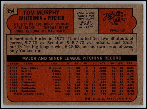 1972 Topps Baseball Cards - You Pick - aaalvins - Picture 109 of 133