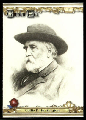 Collis P. Huntington 2023 Historic Autographs Gilded Age #2