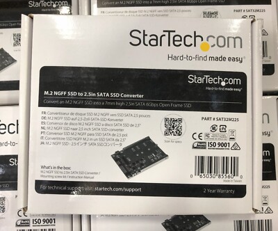 StarTech SAT32M225 M.2 NGFF SATA SSD to 2.5in SATA SSD Converter