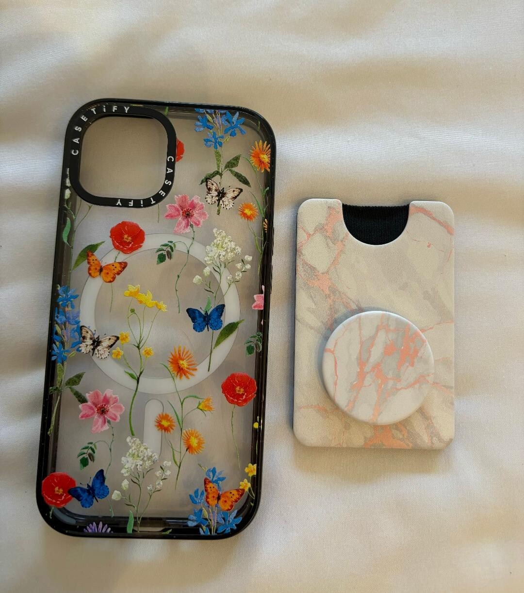 CASETiFY MagSafe Impact Case for iPhone 15 Pro in Ditsy Floral Design-image