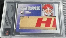 2007-08 Chris Osgood Red Wings 13/24 Ultimate In The Game Stick Logo Patch BGS