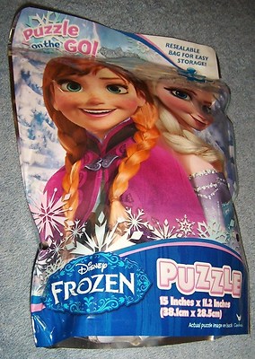 Disney FROZEN Puzzle On The Go! 48 Piece Puzzle New | eBay
