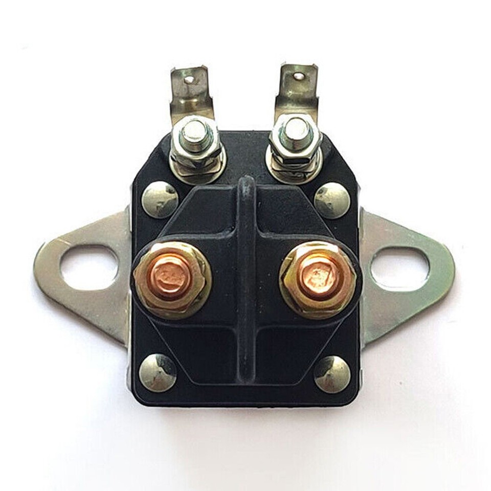 1pc 12V lawn Mower Starter Solenoid Relay Contactor Switch Engine Ride