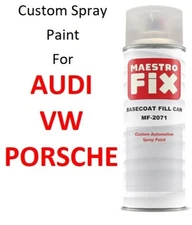 Custom Automotive Touch Up Spray Paint For VOLKSWAGEN & AUDI & PORSCHE