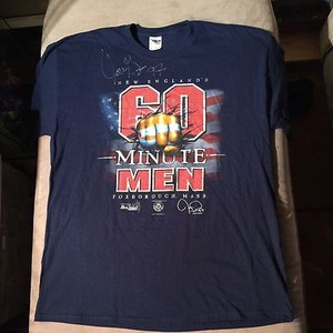 New England Patriots 60 Minute Men Memory Signed By 97 Jarvis Green Autograph Ebay