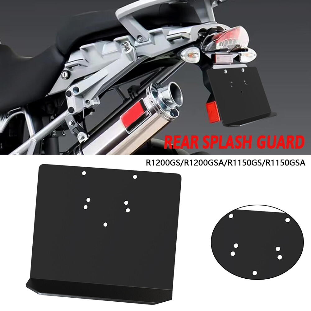 Fender License Plate Rear Splash Guard Number Bracket FOR BMW