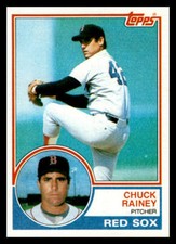 1983 Topps Chuck Rainey #56 Boston Red Sox   FREE SHIPPING